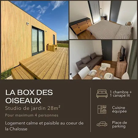 Alpesi faház La Box Des Oiseaux Gamarde-les-Bains